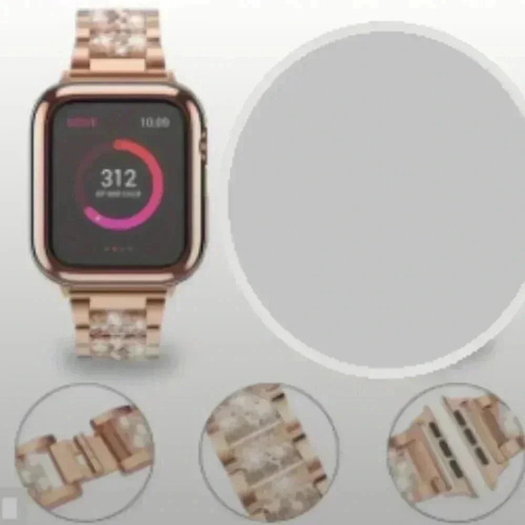 Sparkling Rhinestone Watchband for Apple Watch - Picture 2 of 4